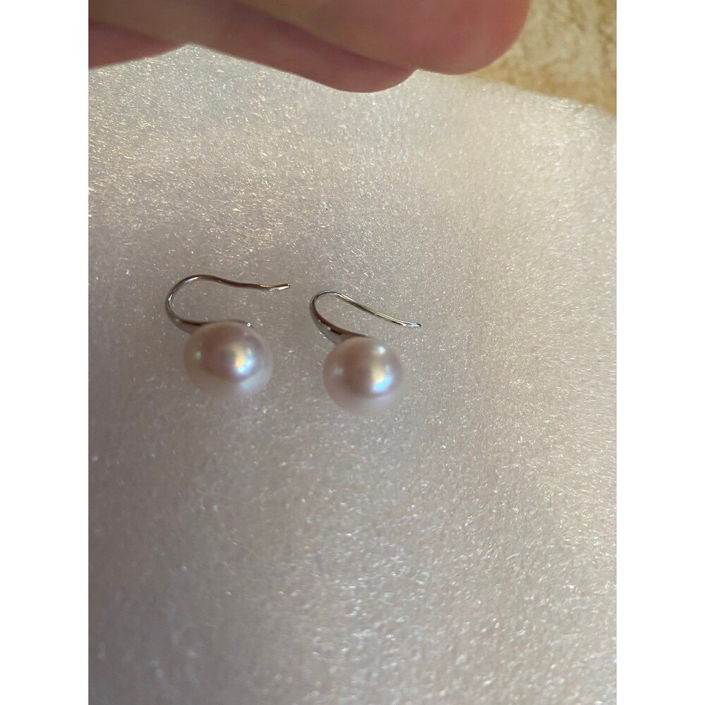 18k vermail high heel Fresh water pearl 10mm - Picture 9 of 12